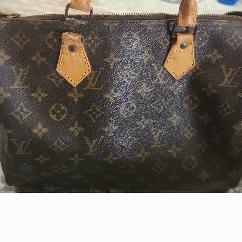 Louis Vuitton Brown Monogram Satchel - Picture 15 of 15